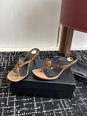 SAINT LAURENT Bridget Sandal brown - 2