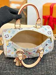 Louis Vuitton Nano Speedy Handbag White M13406 Size 25cm - 4