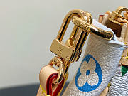 LV Pochette Accessoires Monogram white bag size 13 x 4 x 22CM - 5