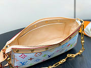 LV Pochette Accessoires Monogram white bag size 13 x 4 x 22CM - 4