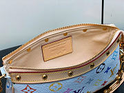 LV Pochette Accessoires Monogram white bag size 13 x 4 x 22CM - 3