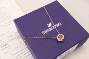 Swarovski necklace rose gold - 1