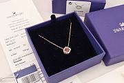 Swarovski necklace rose gold - 2