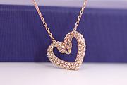 Swarovski necklace rose gold - 01 - 1