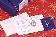 Swarovski necklace rose gold - 01 - 2