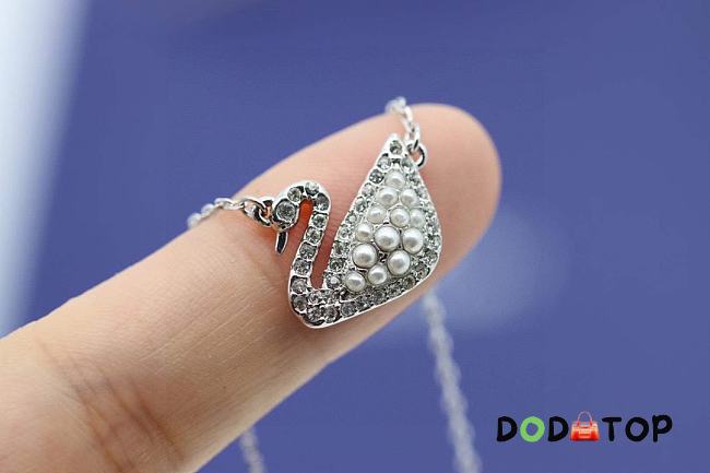 Swarovski necklace silver - 01 - 1