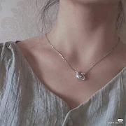 Swarovski necklace silver - 01 - 2