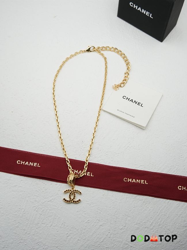 Chanel necklace gold - 01 - 1
