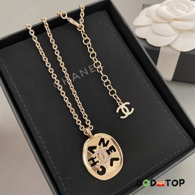 Chanel necklace gold - 02 - 1