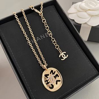 Chanel necklace gold - 02