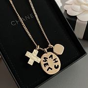 Chanel necklace gold - 03 - 6