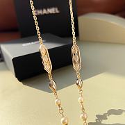 Chanel necklace gold - 05 - 5