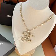 Chanel necklace gold - 05 - 2