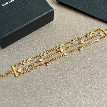 YSL necklace gold - 07