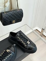 Chanel trainers black sneaker  - 4