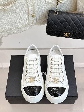 Chanel trainers white sneaker