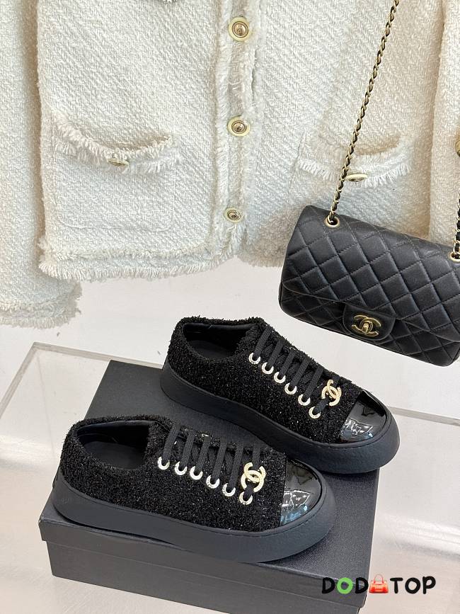 Chanel trainers black sneaker - 01 - 1