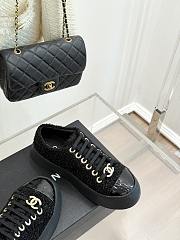 Chanel trainers black sneaker - 01 - 5