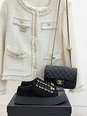 Chanel trainers black sneaker - 01 - 4