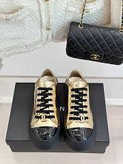Chanel trainers gold sneaker - 01 - 1