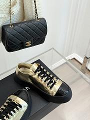 Chanel trainers gold sneaker - 01 - 6