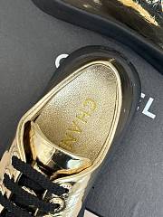 Chanel trainers gold sneaker - 01 - 5