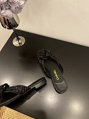 Chanel sandlas black - 4
