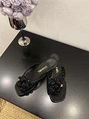Chanel sandlas black - 3