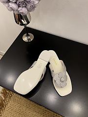 Chanel sandlas white - 06 - 6