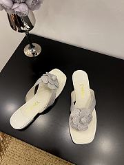 Chanel sandlas white - 06 - 3