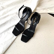 Saint Laurent  OPYUM Sandals black 90mm - 3