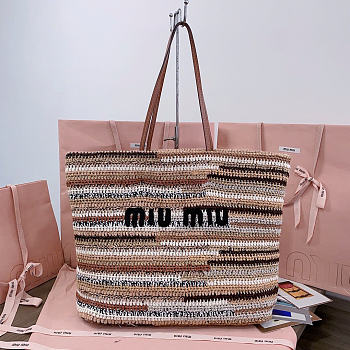 MiuMiu Crochet tote bag size 40X34X16 cm