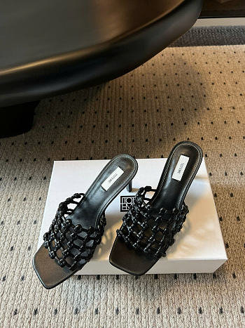 Toteme sandals black 