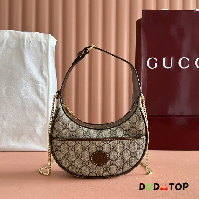  Gucci Ophidia GG Super Mini Shoulder Bag Size 22x12.5x5cm - 1