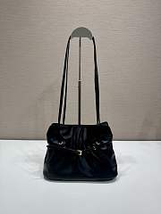 Prada Slouchy Lambskin Leather Shoulder Bag size 25x17.5x11.5cm - 6