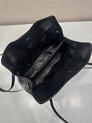 Prada Slouchy Lambskin Leather Shoulder Bag size 25x17.5x11.5cm - 5