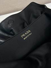 Prada Slouchy Lambskin Leather Shoulder Bag size 25x17.5x11.5cm - 4