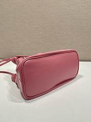 Prada Slouchy Lambskin Leather Shoulder pink Bag size 25x17.5x11.5cm - 6