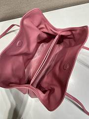 Prada Slouchy Lambskin Leather Shoulder pink Bag size 25x17.5x11.5cm - 5