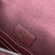 Valentino Garavani Rockstud Envelope Clutch Bag red size 23x16x1cm - 2
