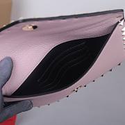 Valentino Garavani Rockstud Envelope Clutch Bag pink size 23x16x1cm - 6