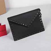 Valentino Garavani Rockstud Envelope Clutch Bag black size 23x16x1cm - 3