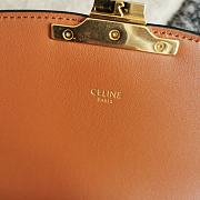 Celine Triomphe logo bag size 22.5x16.5x7.5cm - 2