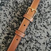Celine Triomphe logo bag size denim 22.5x16.5x7.5cm - 2
