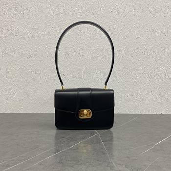 Celine TEEN CELINE JOSEPHINE black bag size 18.5x5x13cm 