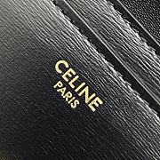 Celine TEEN CELINE JOSEPHINE black bag size 18.5x5x13cm  - 4