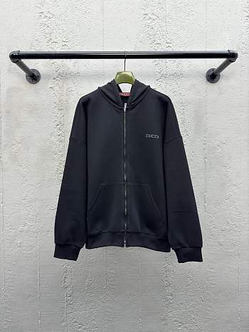 Gucci hooded jacket black
