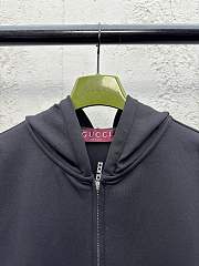 Gucci hooded jacket black - 6