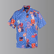 LV dress shirt Men - 03 - 1
