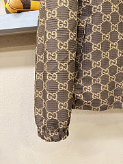 Gucci jacket men brown  - 5
